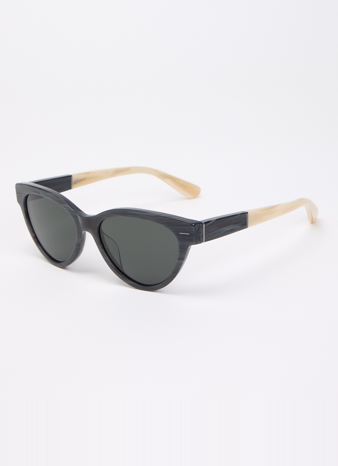 Brunello Cucinelli Cat Eye zonnebril BC4032S - voorkant 4 donkerblauw