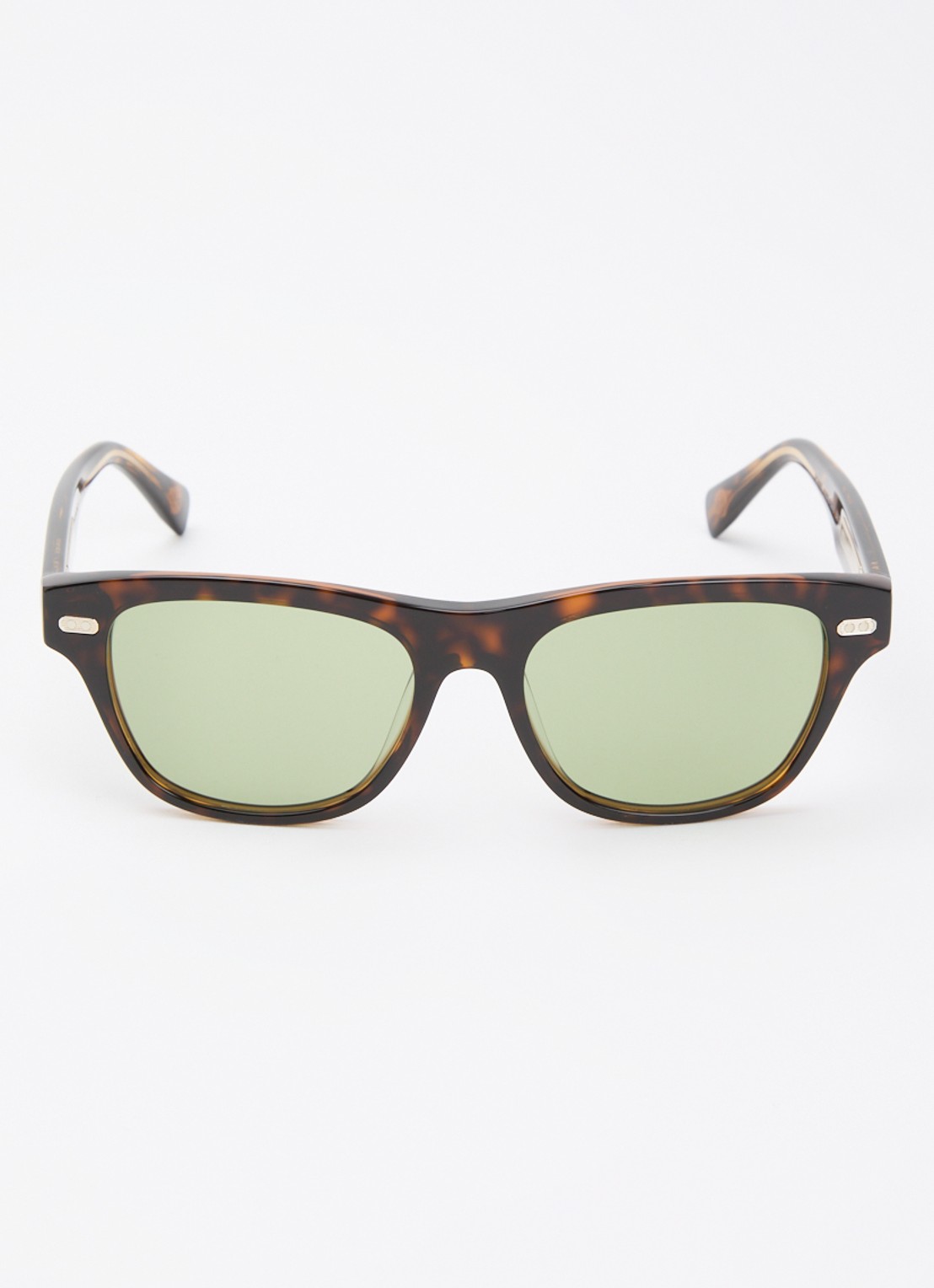 Brunello Cucinelli Wayfarer zonnebril BC3005S - detail 2 donkerbruin