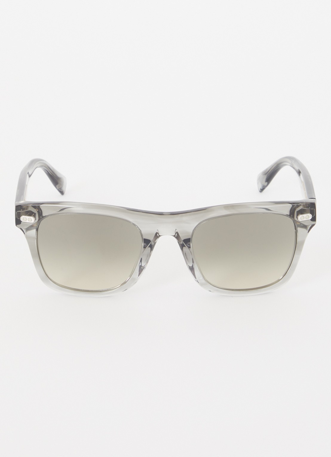 Brunello Cucinelli Wayfarer zonnebril BC4002S - detail grijs