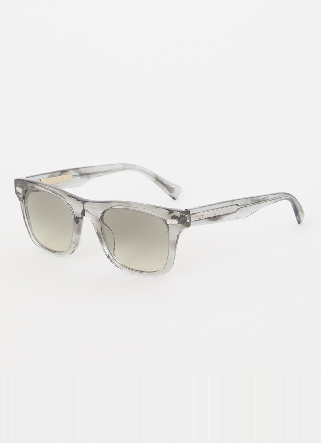 Brunello Cucinelli Wayfarer zonnebril BC4002S - voorkant 4 grijs