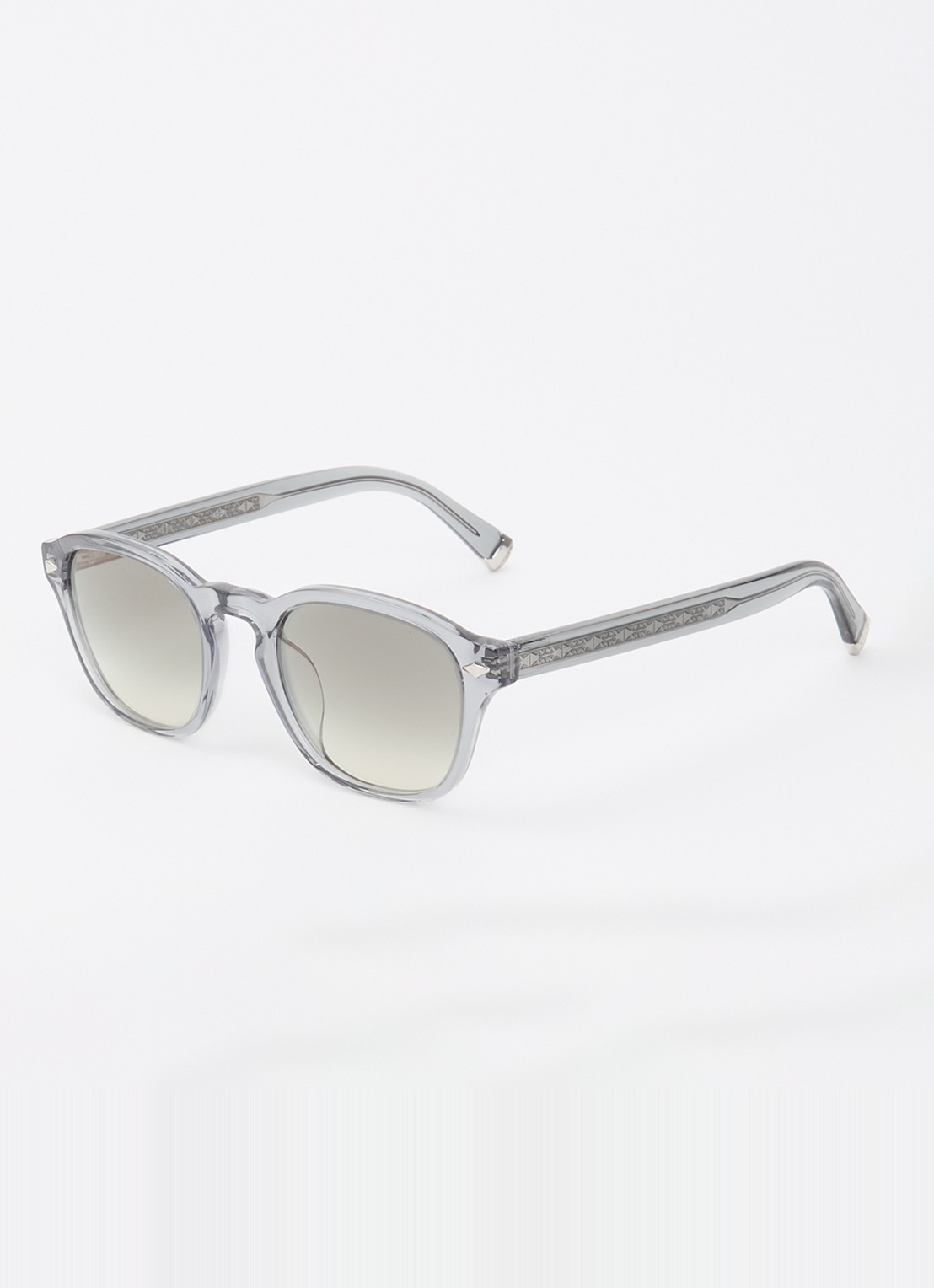 Brunello Cucinelli Wayfarer zonnebril BC4006S - voorkant transparant