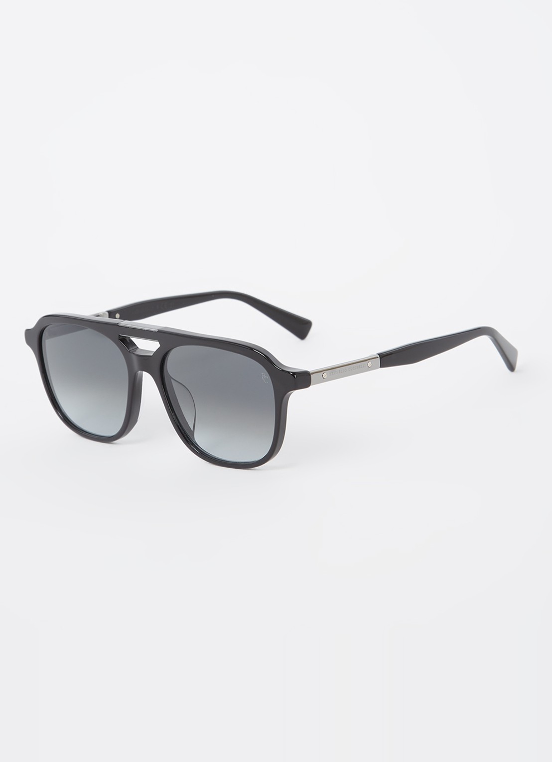 Brunello Cucinelli Zonnebril BC4001S - voorkant zwart