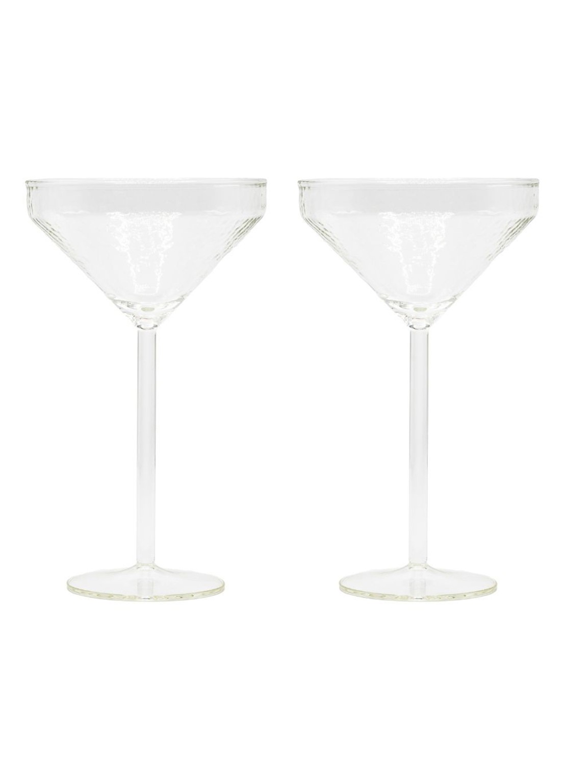 Brût Homeware Claude cocktailglas set van 2 - voorkant 3 transparant
