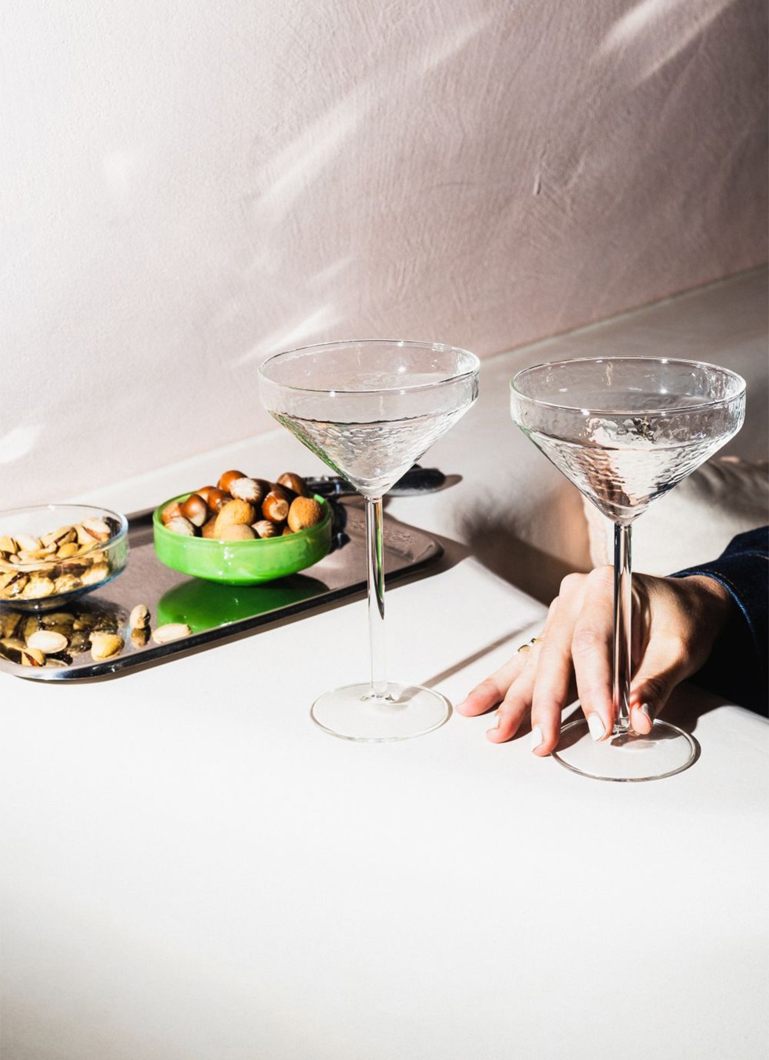 Brût Homeware Claude cocktailglas set van 2 - voorkant 4 transparant
