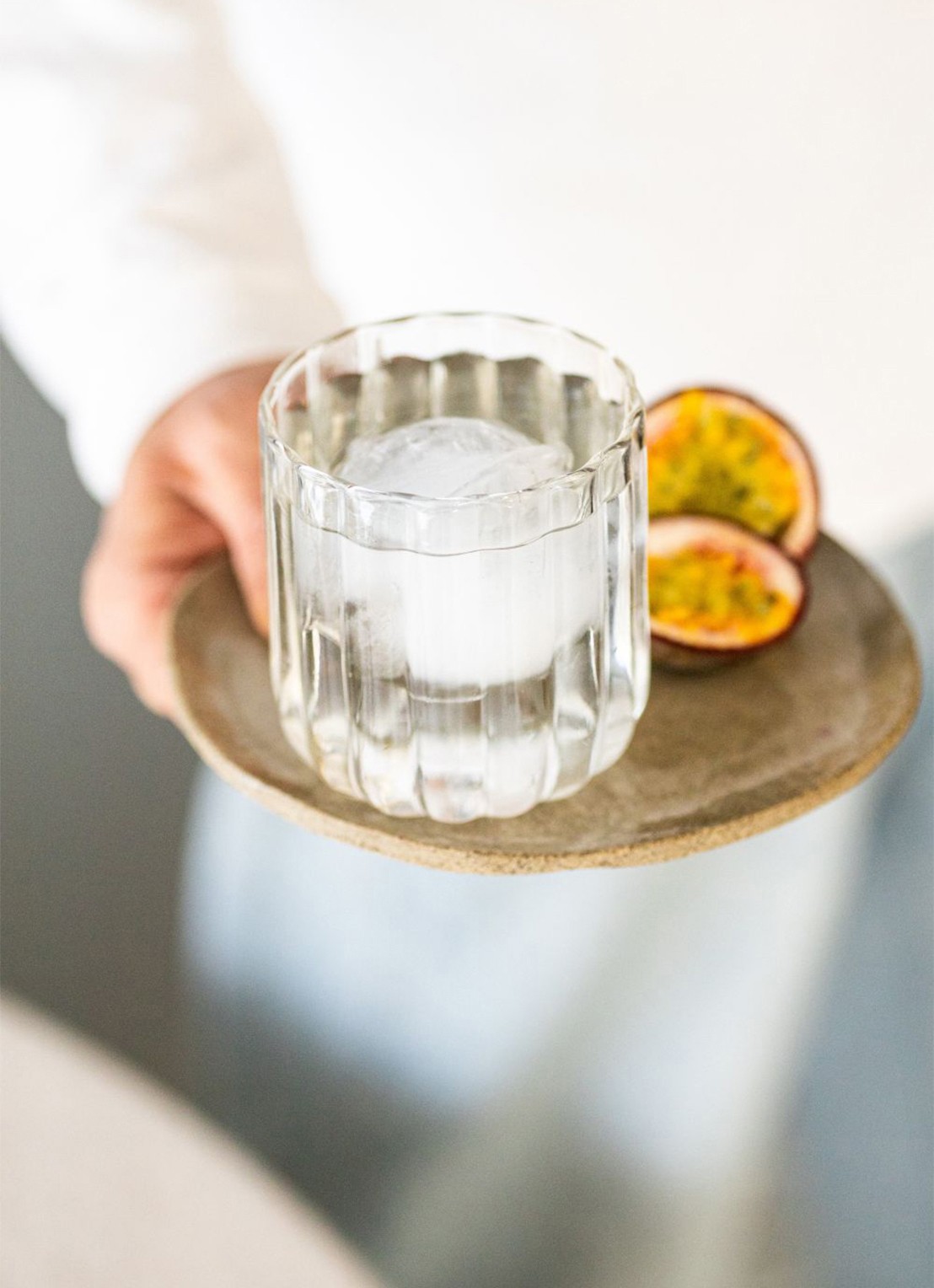 Brût Homeware Gaia glas 35 cl - voorkant 2 transparant