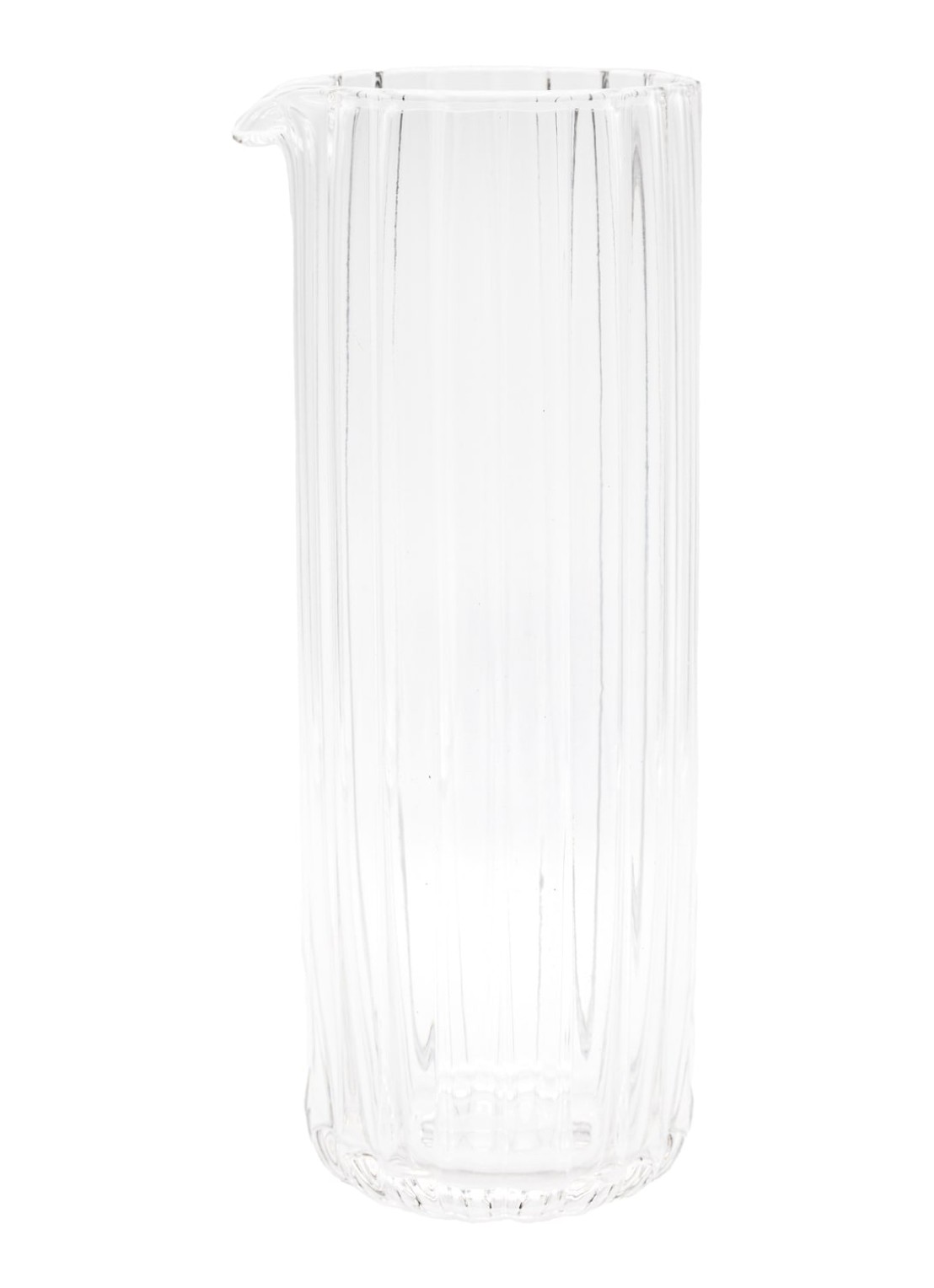 Brût Homeware Gaia waterkaraf 1,2 liter - voorkant 4 transparant