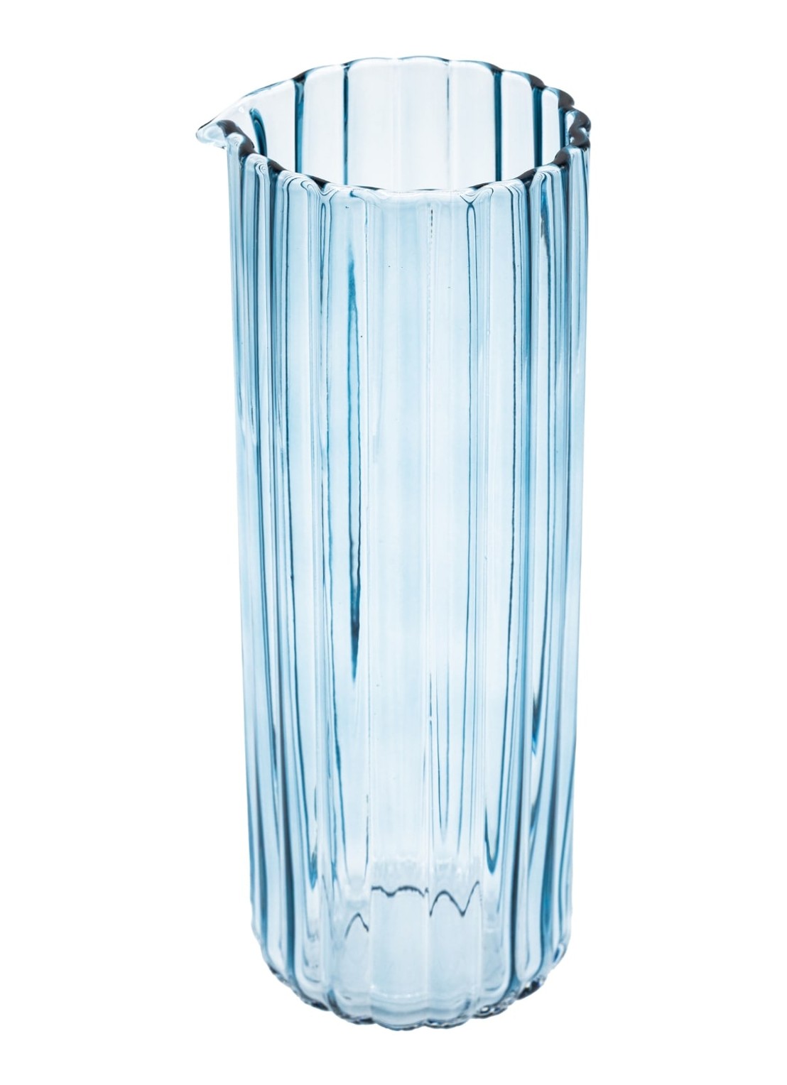 Brût Homeware Gaia waterkaraf 1,2 liter - achterkant blauw
