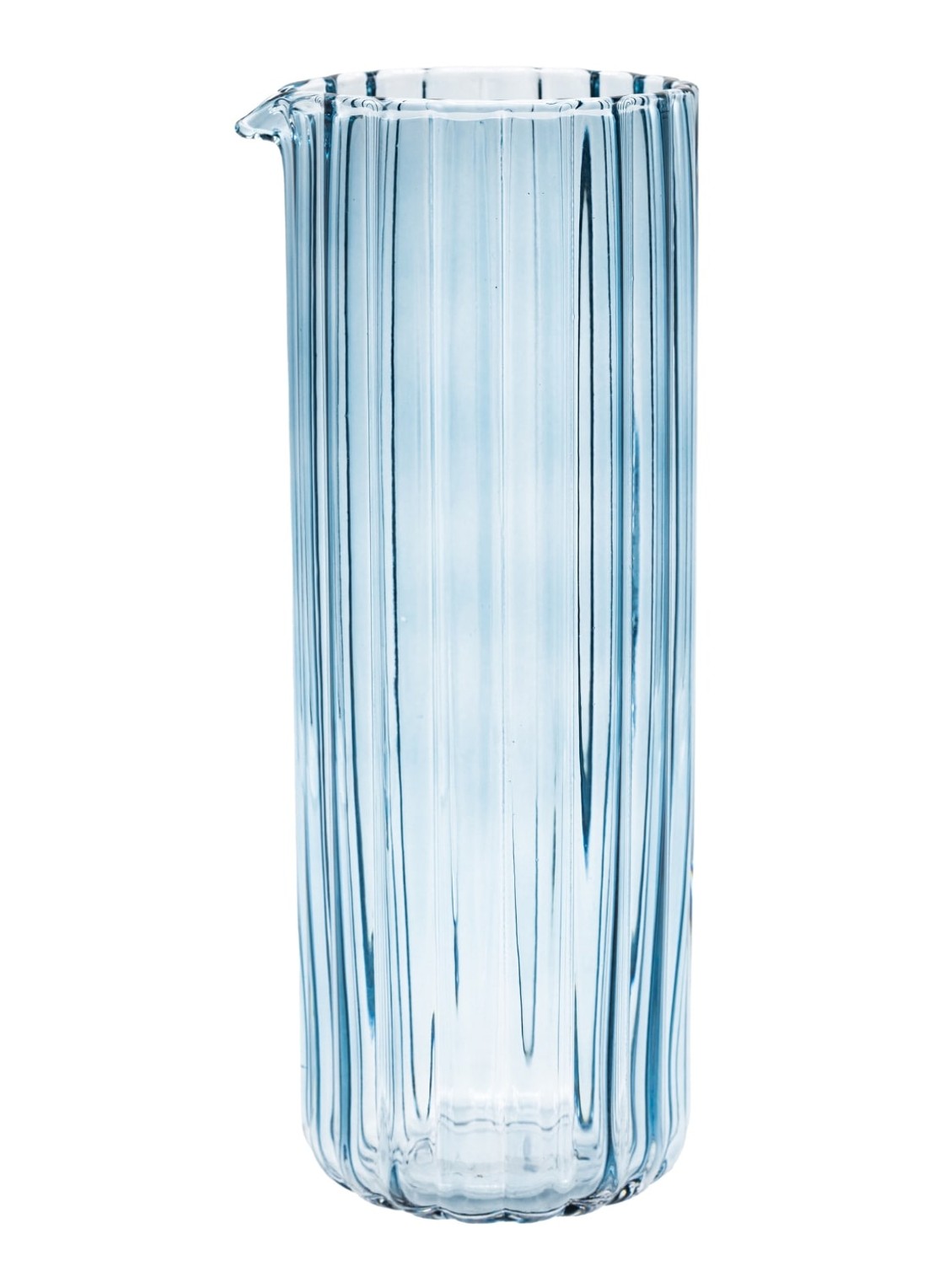 Brût Homeware Gaia waterkaraf 1,2 liter - voorkant 2 blauw