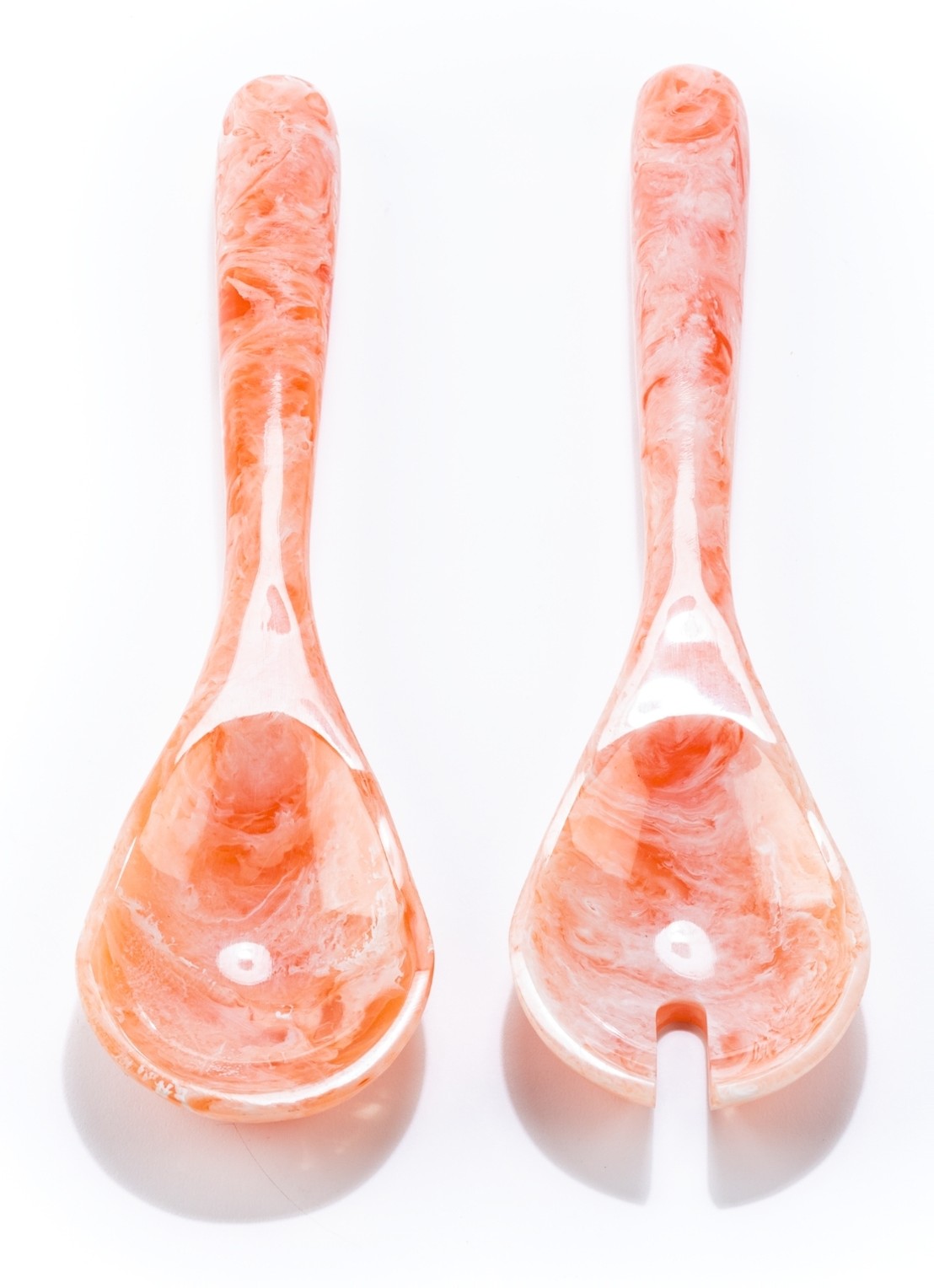 Brût Homeware Pavone saladebestek 2-delig - voorkant 3 roze