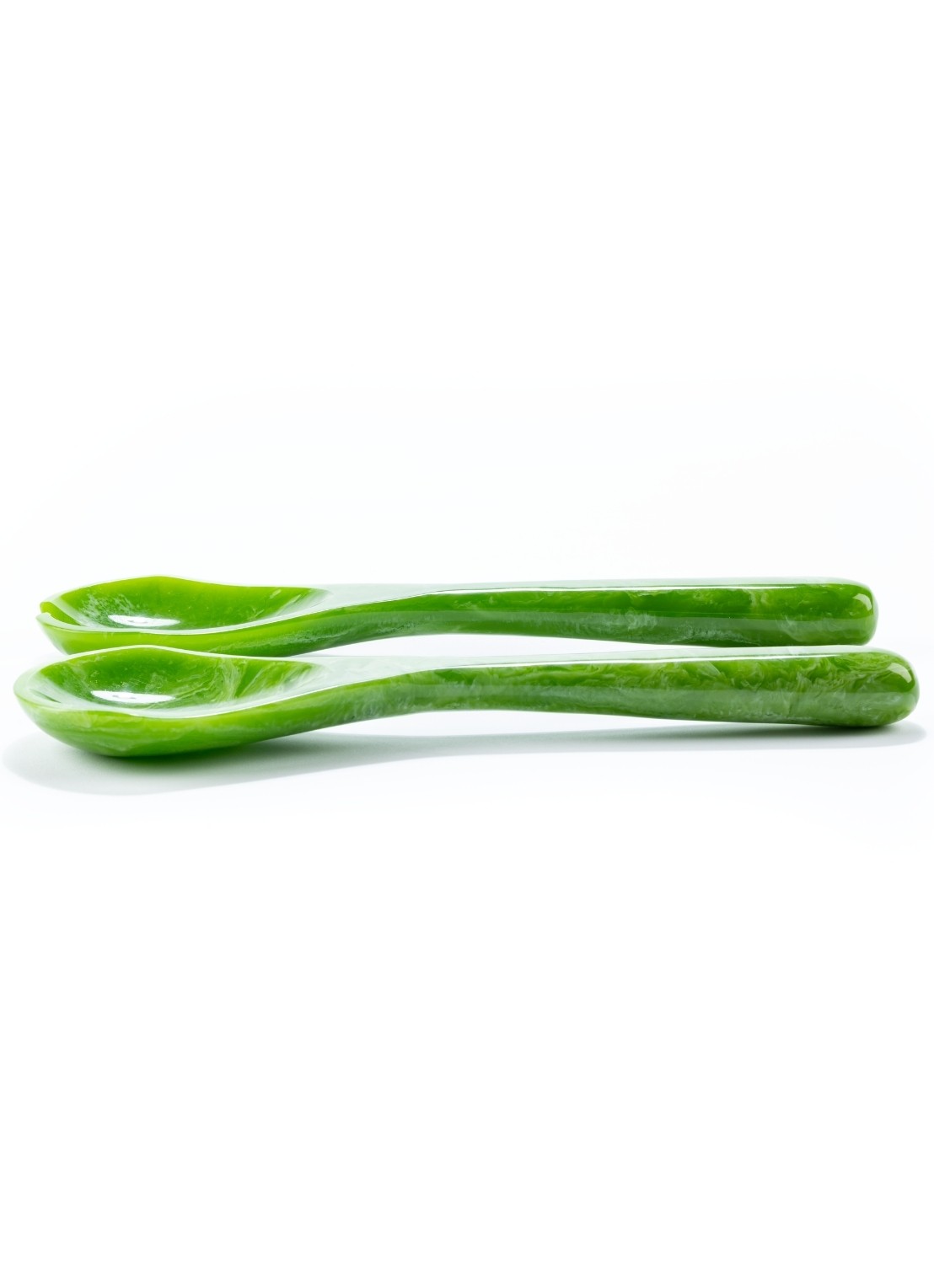 Brût Homeware Pavone saladebestek 2-delig - detail groen