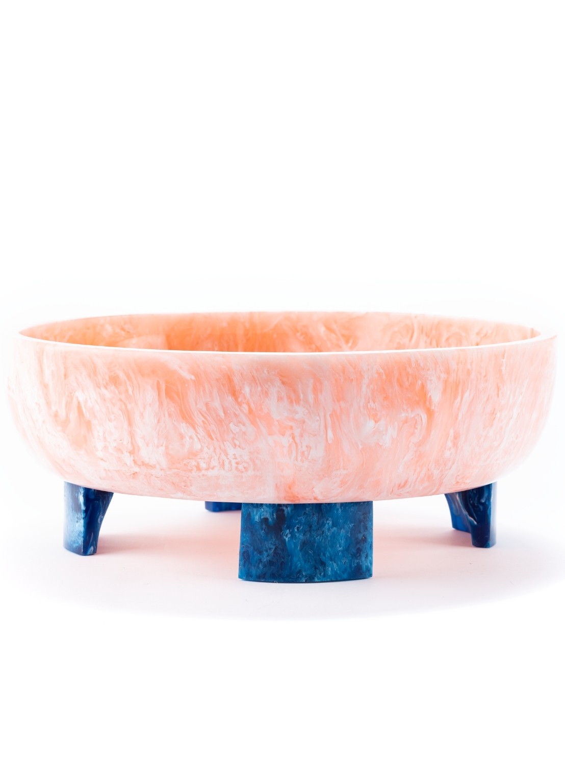 Brût Homeware Pavone saladeschaal 32 cm - voorkant 3 roze
