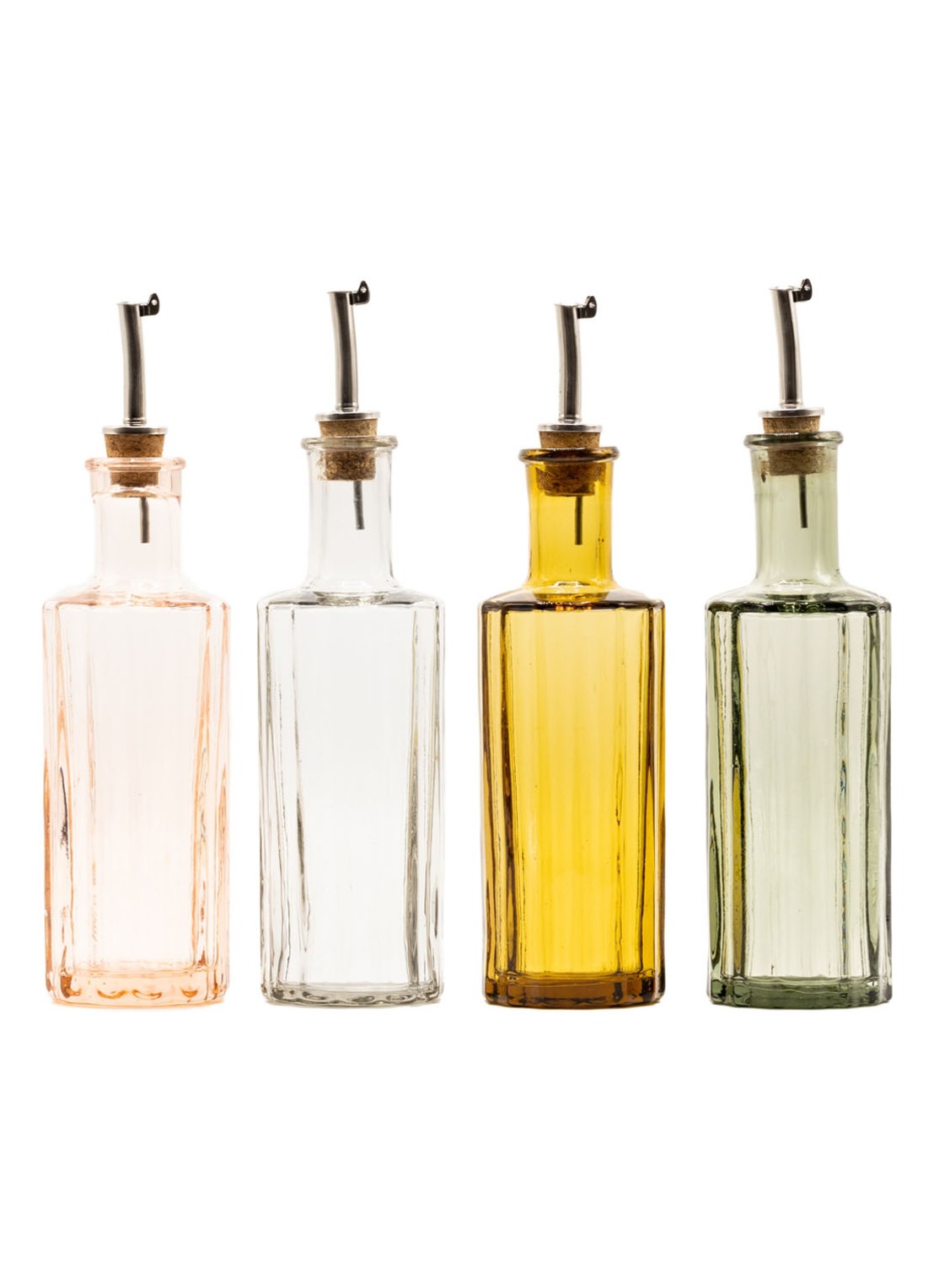 Brût Homeware Reed olie- en azijnfles 30 cl - achterkant 3 lichtroze