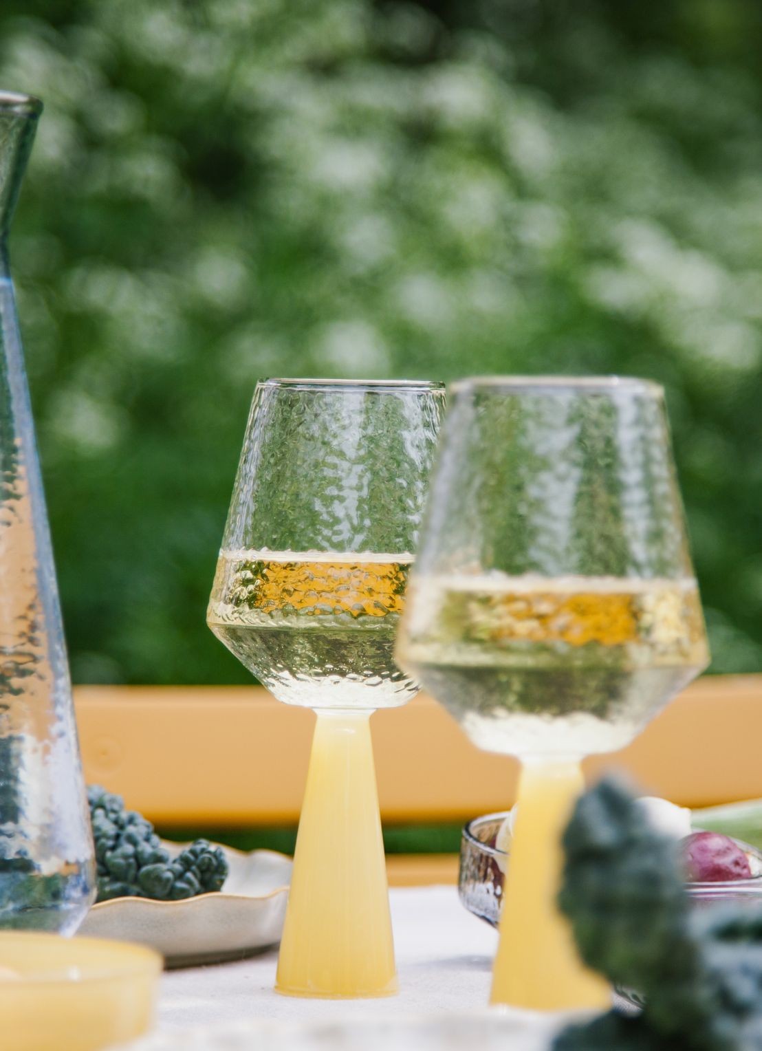 Brût Homeware Wijnglas 40 cl set van 2 - detail 4 geel