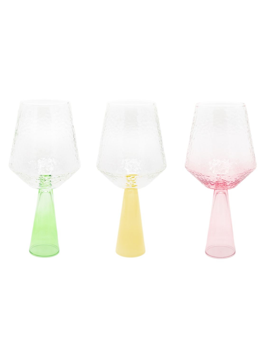 Brût Homeware Wijnglas 40 cl set van 2 - detail 5 geel