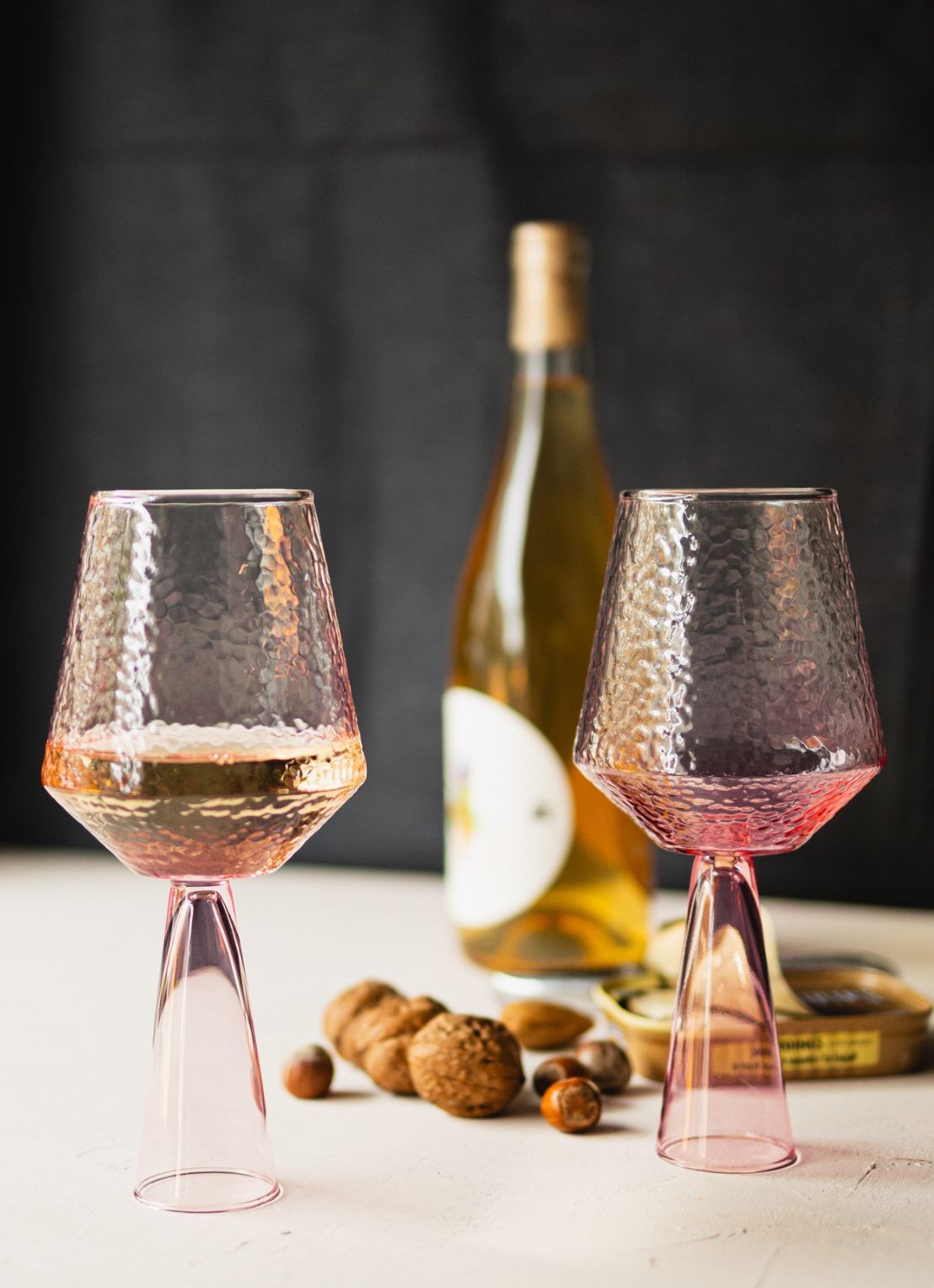 Brût Homeware Wijnglas 40 cl set van 2 - detail 2 roze