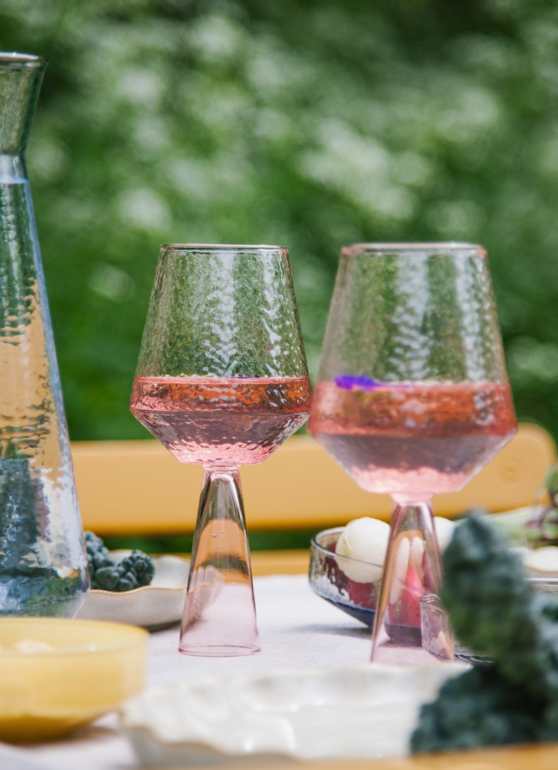 Brût Homeware Wijnglas 40 cl set van 2 - detail 4 roze
