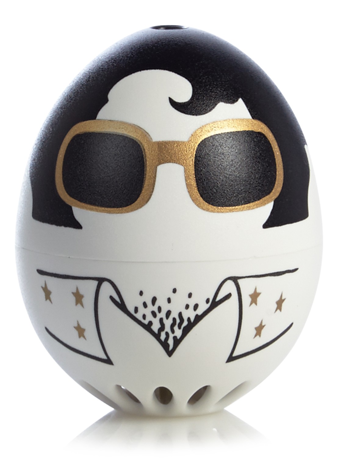 Brutus PiepEi Elvis eierwekker - voorkant zwart