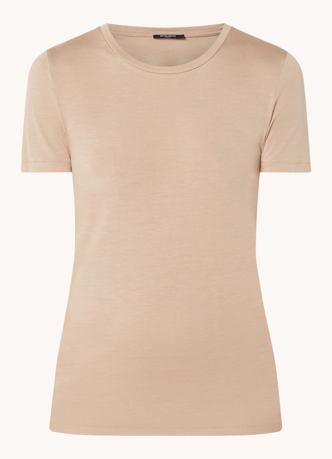 Bruuns Bazaar T-shirt  - voorkant 2 donkerbeige