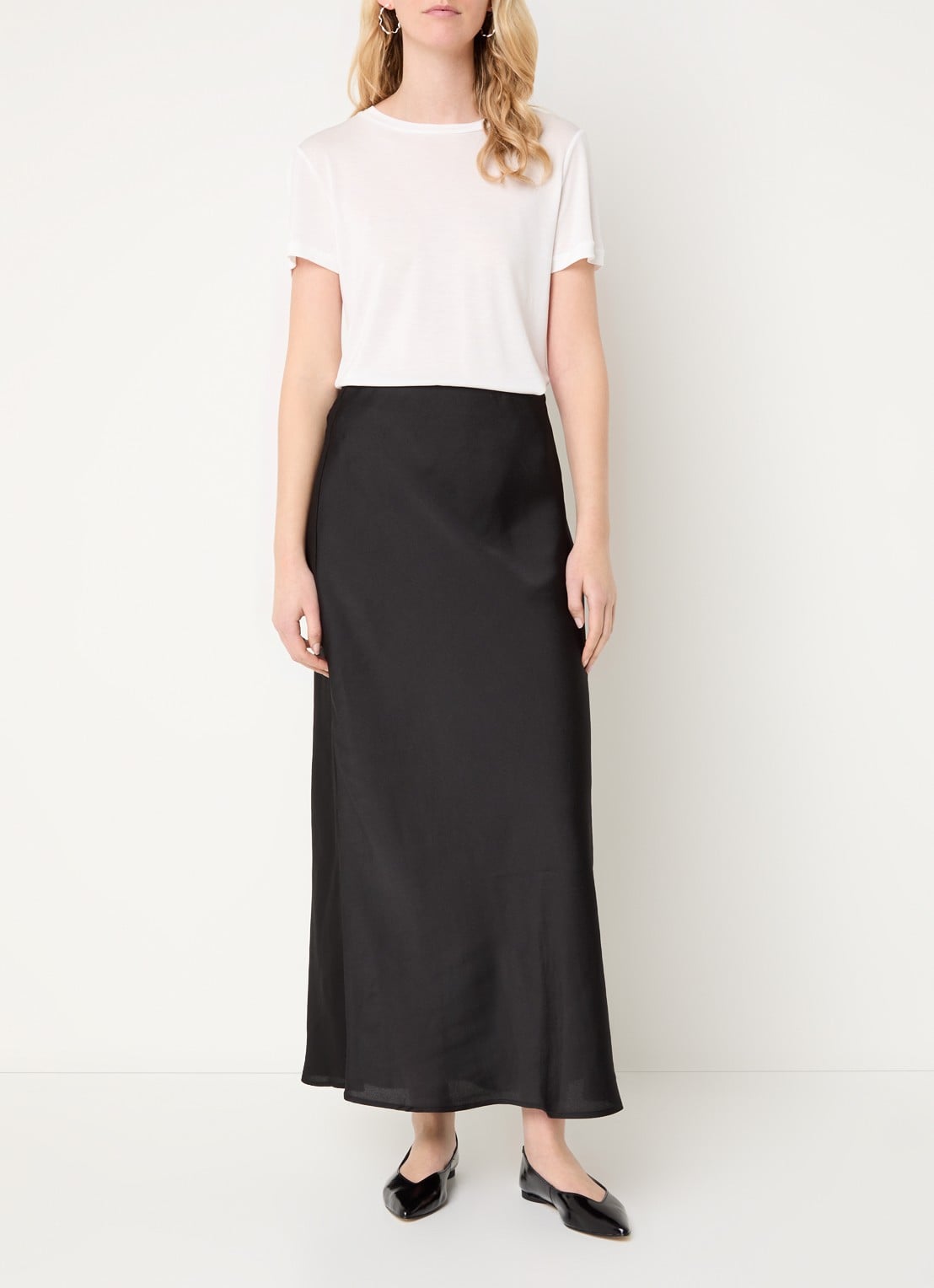 Bruuns Bazaar T-shirt  - voorkant 3 creme