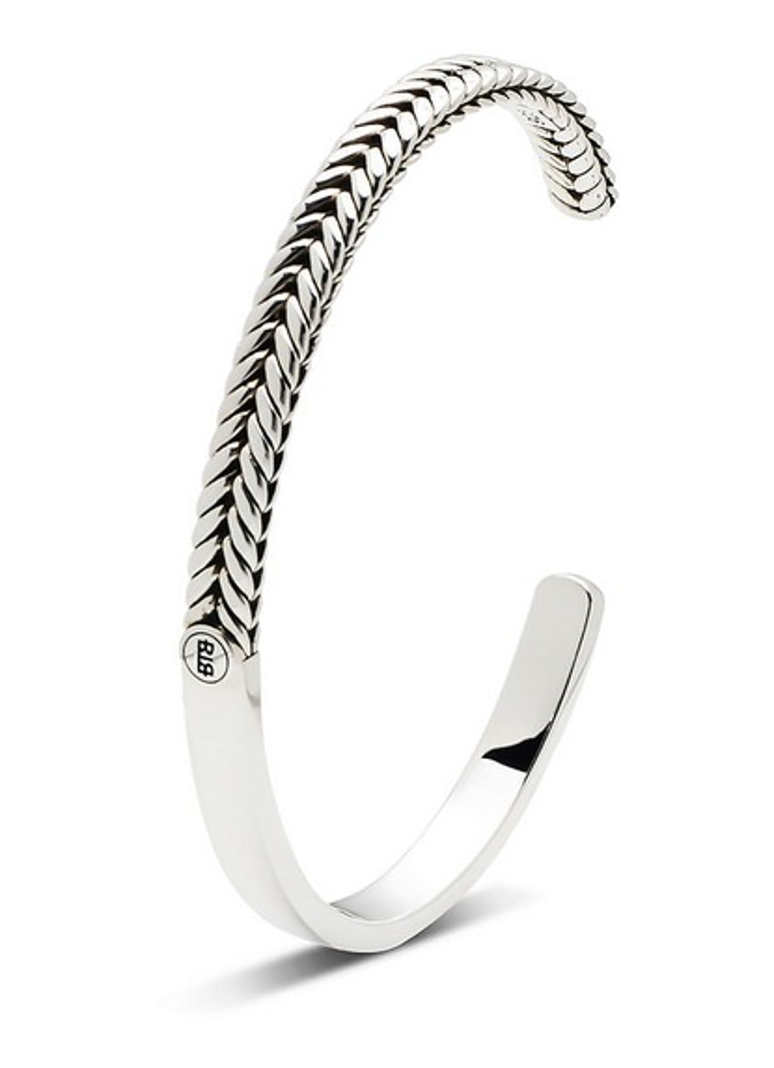 Buddha to Buddha Barbara bangle van zilver - detail zilver