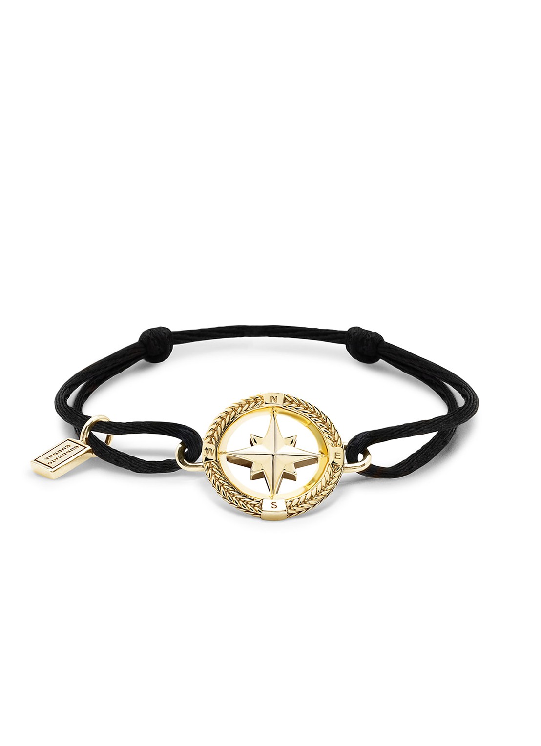 Buddha to Buddha Barbara Compass armband - voorkant zilver