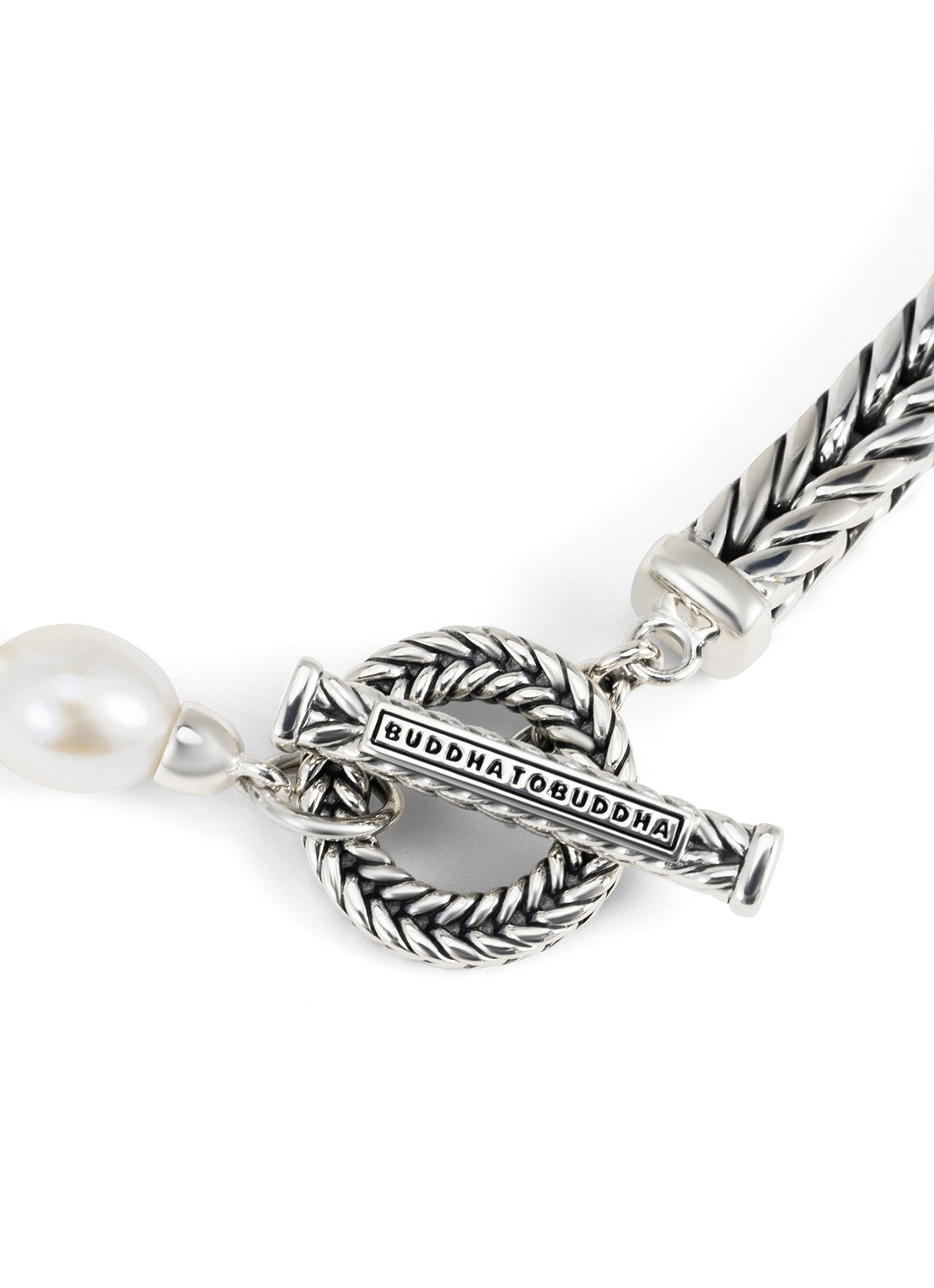 Buddha to Buddha Barbara XS armband van zilver - detail zilver