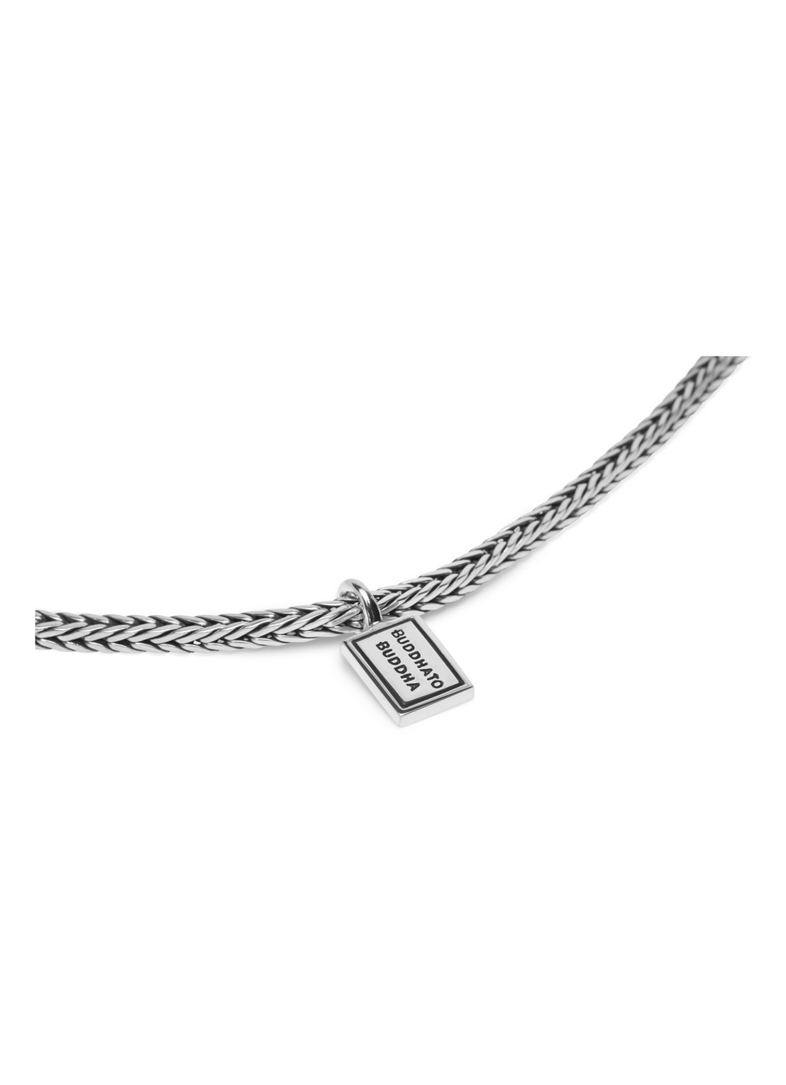 Buddha to Buddha Barbara XS ketting van zilver - detail 4 zilver