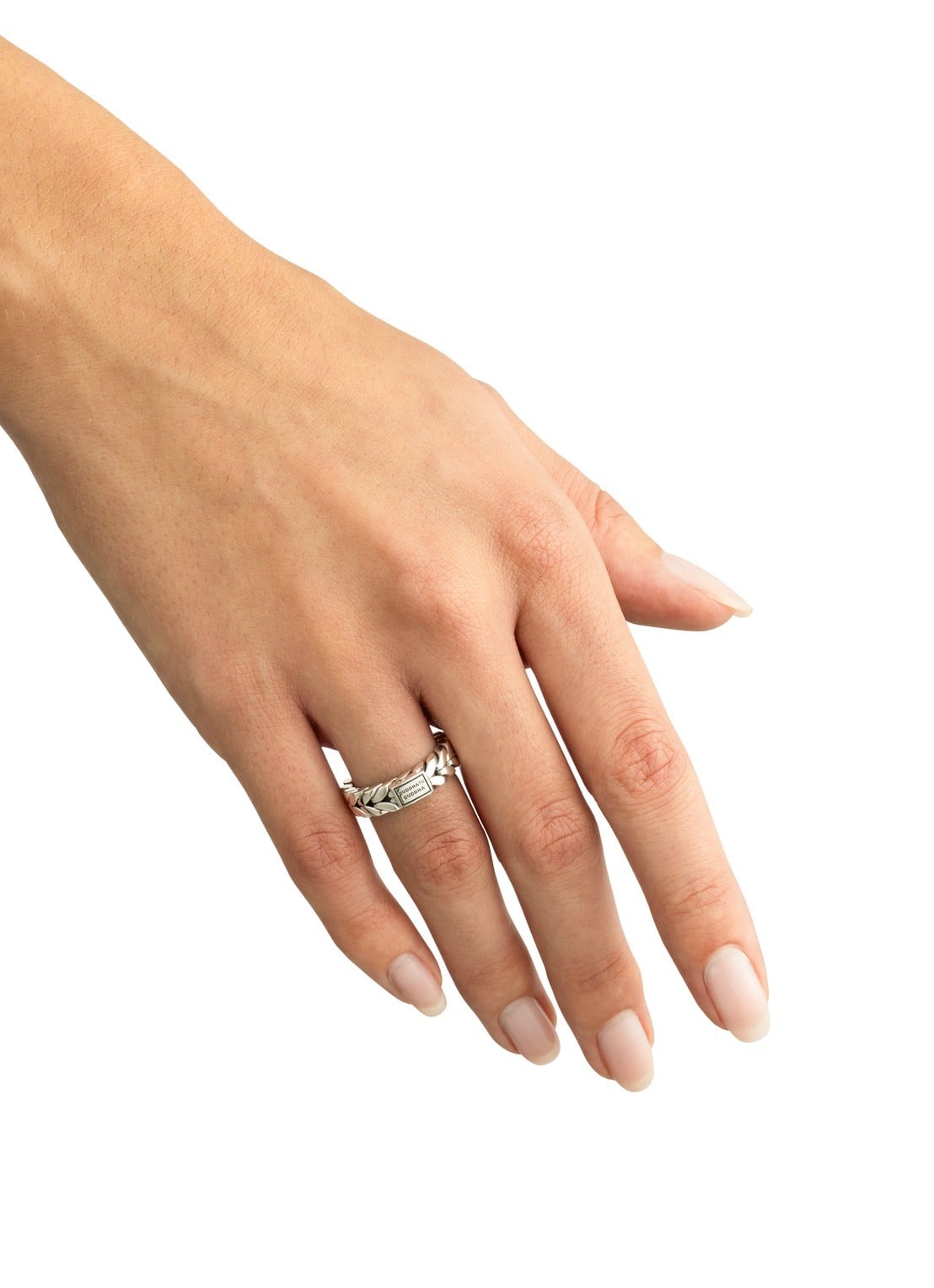 Buddha to Buddha Barbara XS ring van zilver - detail zilver