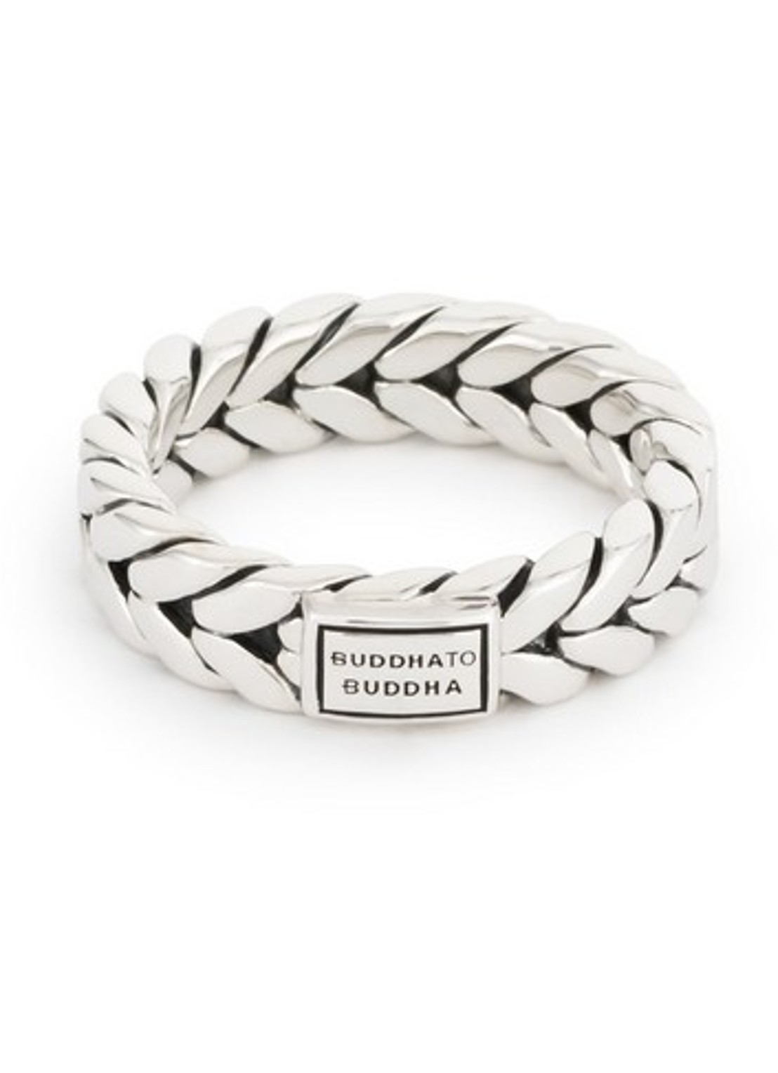 Buddha to Buddha Barbara XS ring van zilver - voorkant 3 zilver