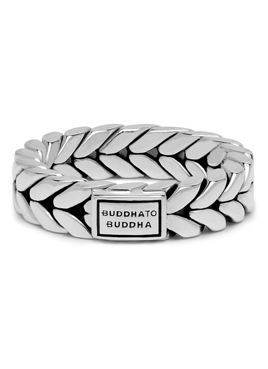 Buddha to Buddha Barbara XS ring van zilver - voorkant 5 zilver