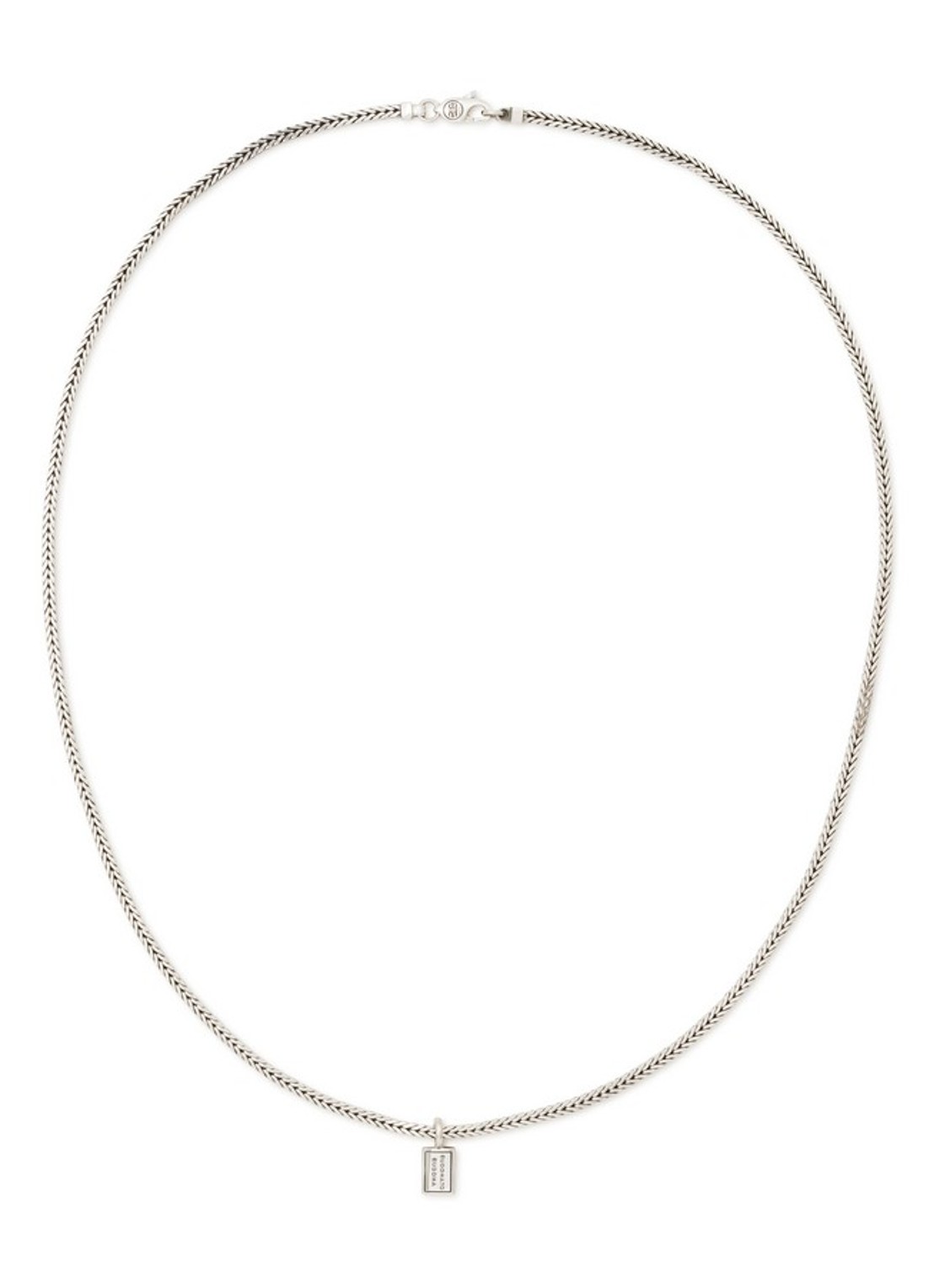 Buddha to Buddha Barbara XS schakelketting van zilver - voorkant 3 zilver