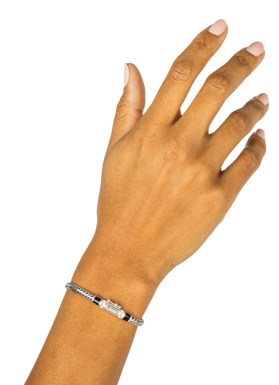 Buddha to Buddha Ben Mini armband van zilver - detail zilver