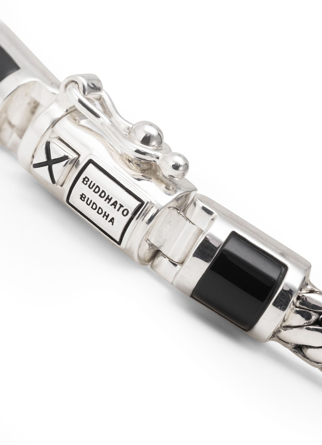 Buddha to Buddha Ben Mini armband van zilver - detail 2 zilver