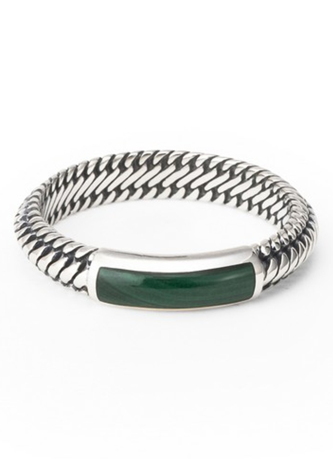 Buddha to Buddha Ben Mini ring van zilver - voorkant 4 zilver