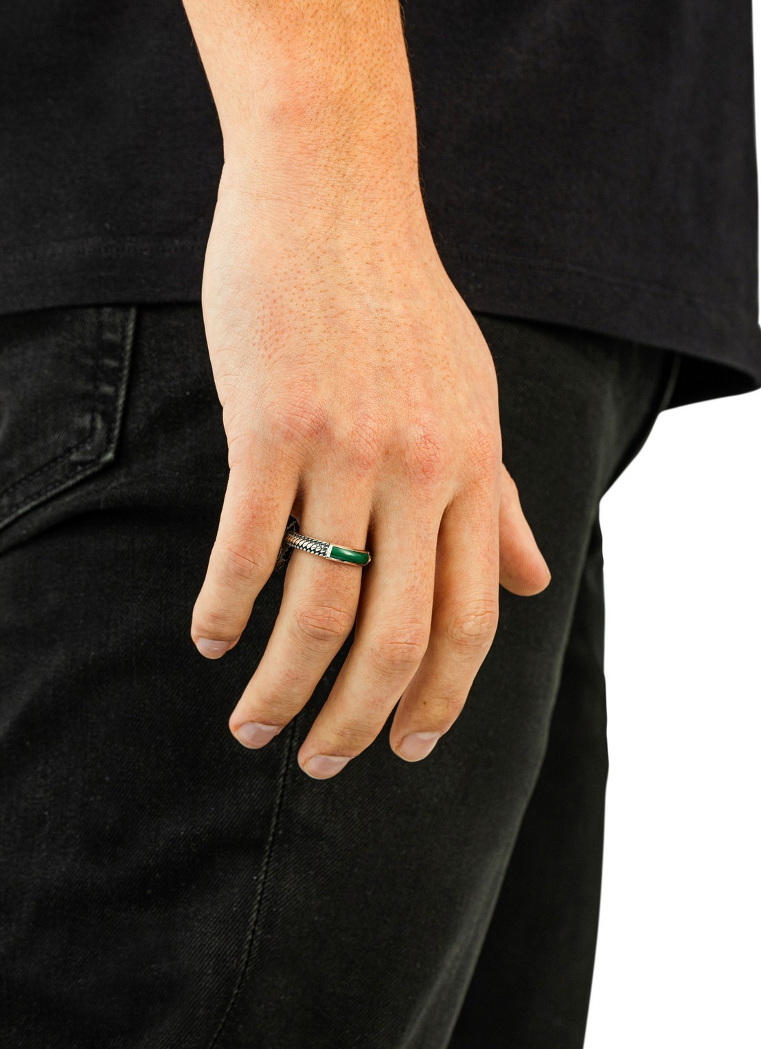 Buddha to Buddha Ben Mini ring van zilver - detail 2 zilver