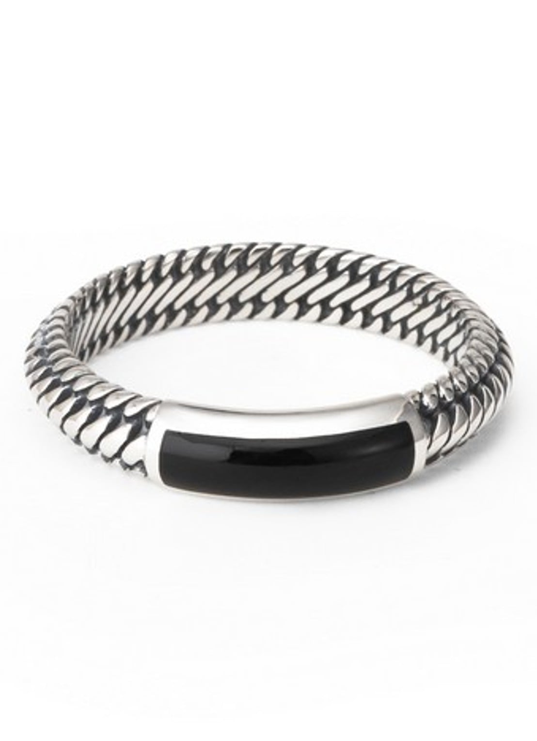 Buddha to Buddha Ben Mini ring van zilver - voorkant 3 zilver