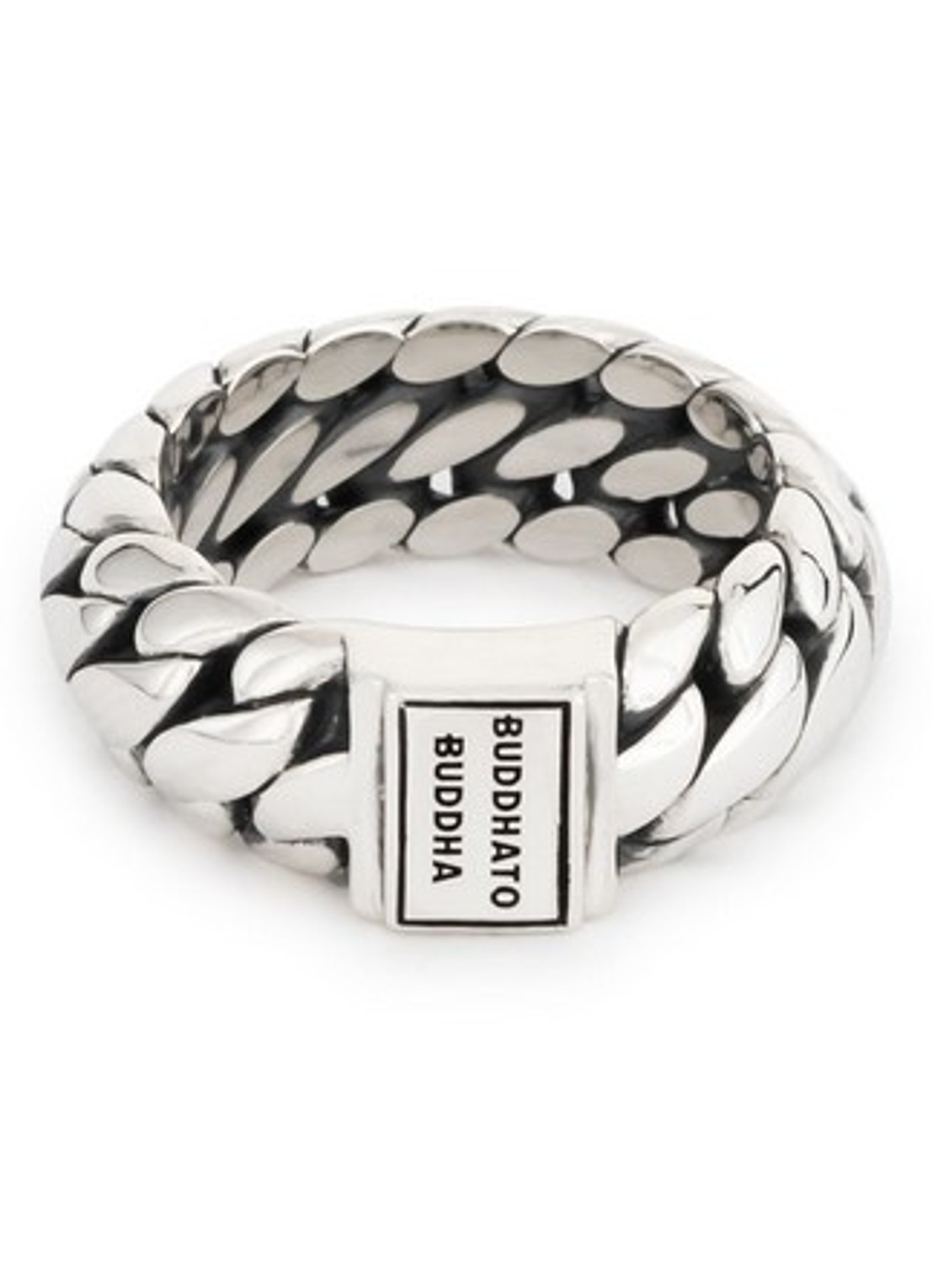 Buddha to Buddha Ben Small ring van zilver - voorkant 6 zilver