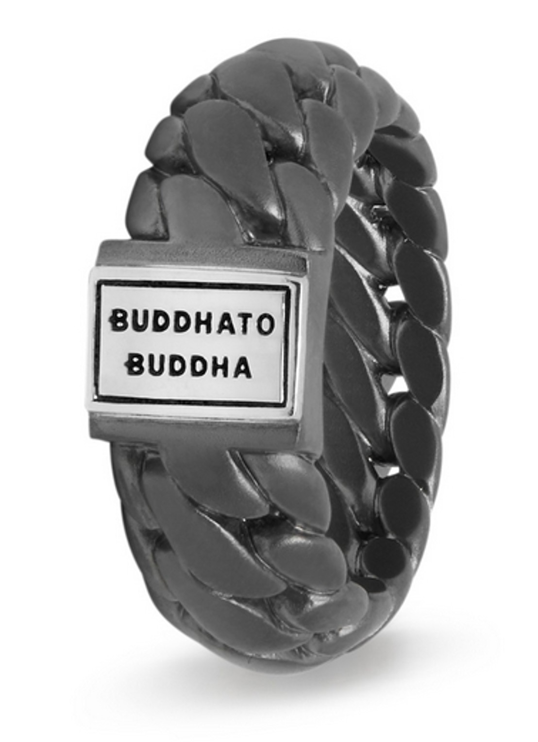 Buddha to Buddha Ben Small van zilver - detail 2 donkergrijs