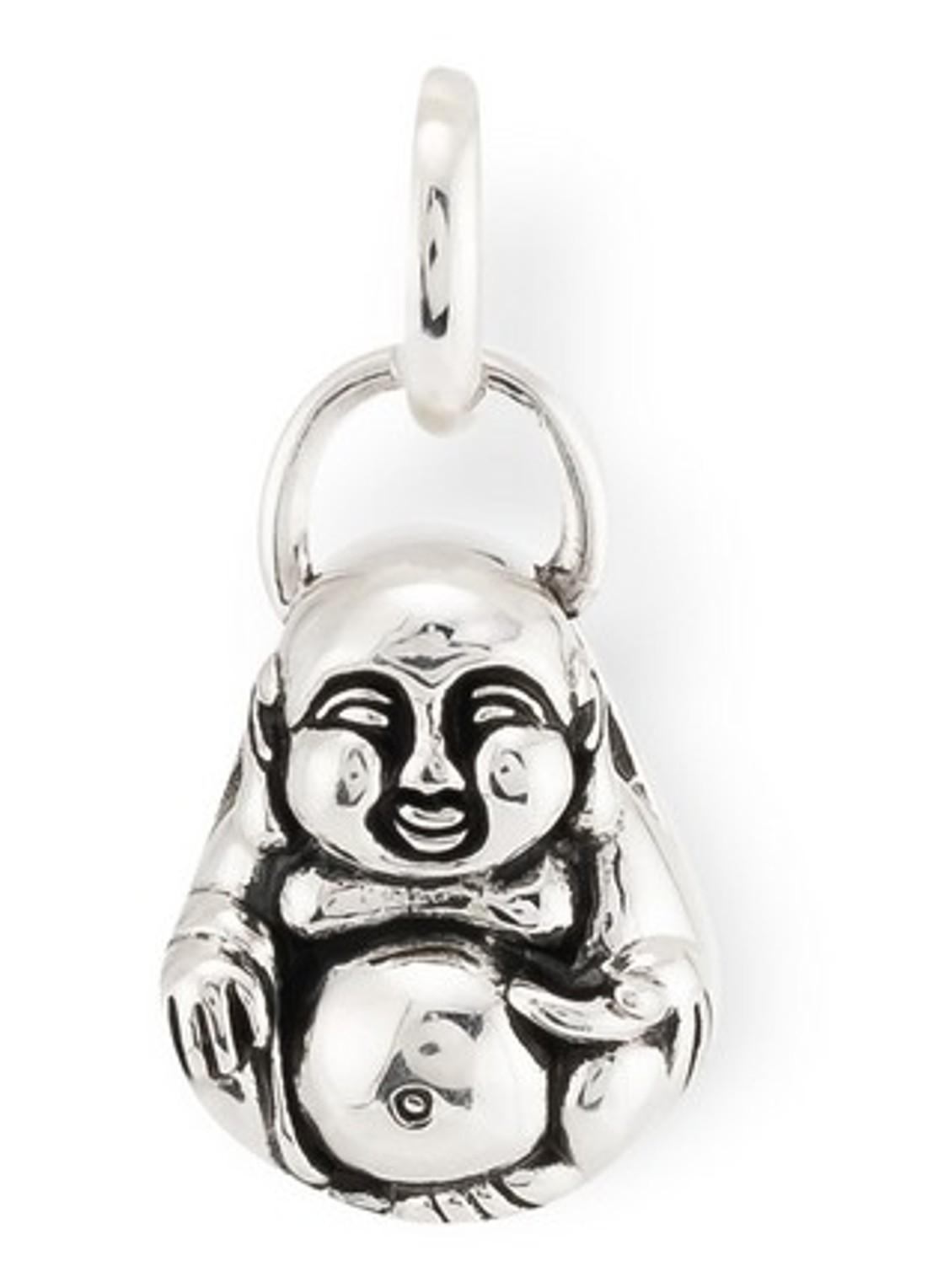 Buddha to Buddha Buddha XS hanger van zilver - voorkant 3 zilver