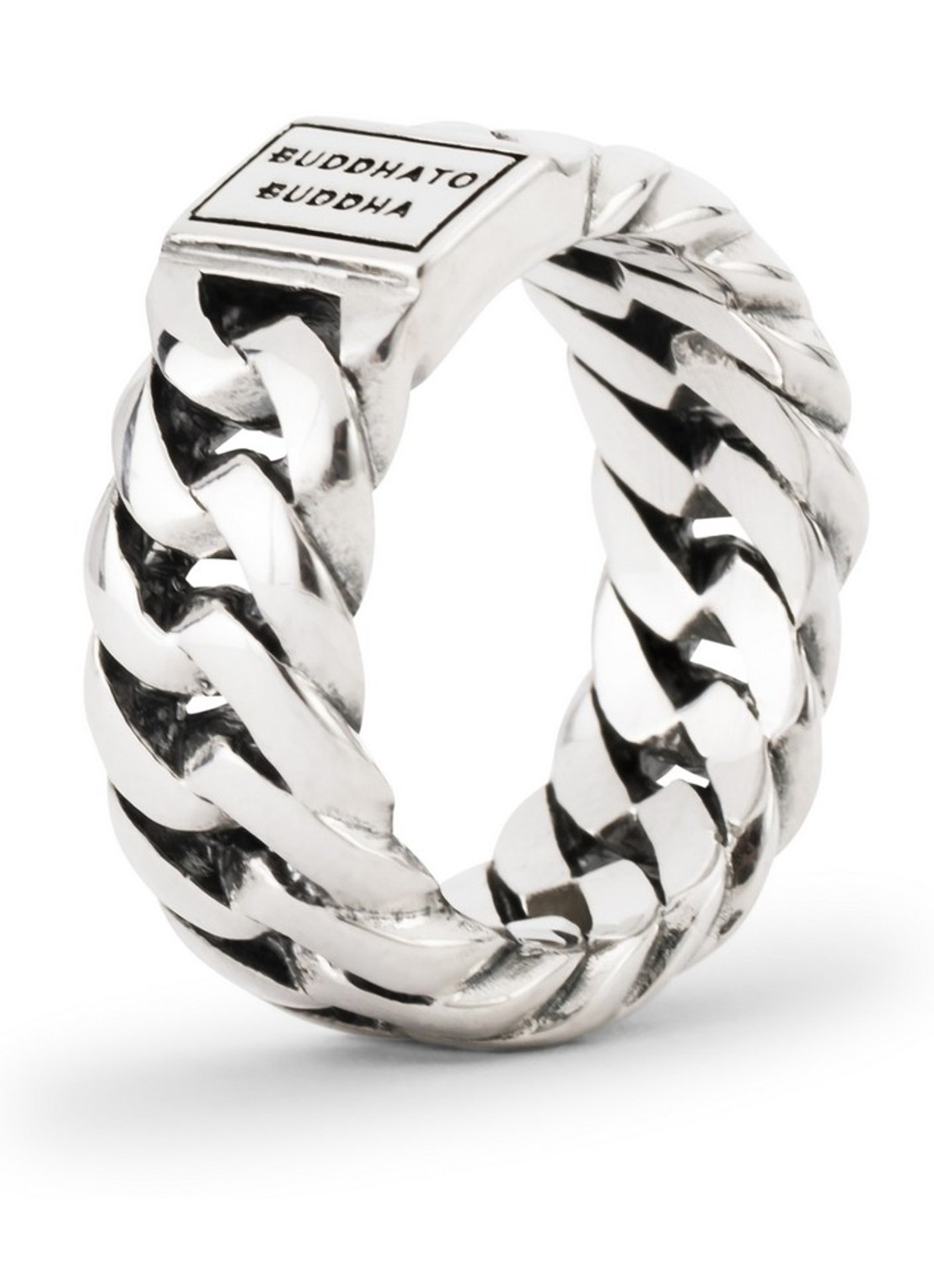 Buddha to Buddha Chain Small ring van zilver - detail 5 zilver