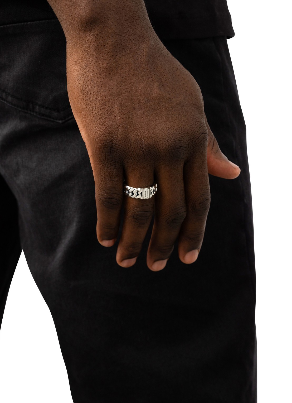 Buddha to Buddha Chain Small ring van zilver - detail 7 zilver