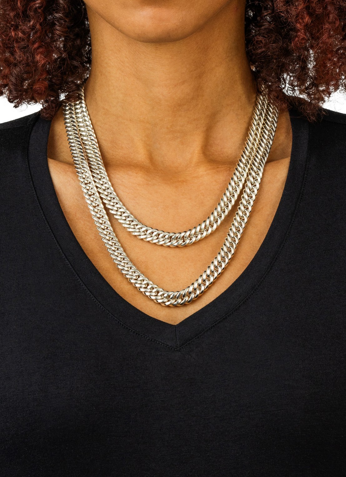 Buddha to Buddha Chain XS ketting van zilver  - detail 4 zilver