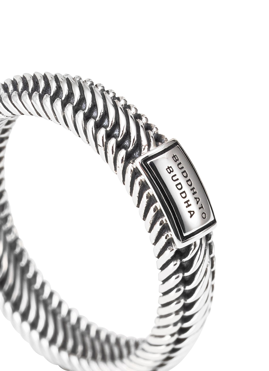 Buddha to Buddha Edwin Mini ring van zilver - detail 3 zilver