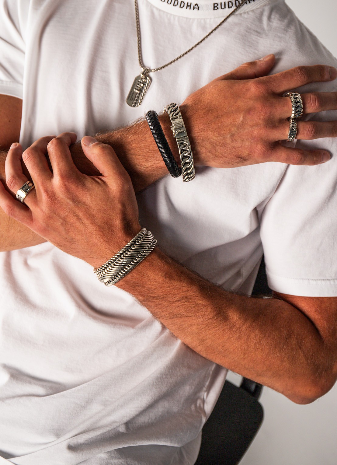 Buddha to Buddha Edwin Small ring van zilver - detail 6 zilver