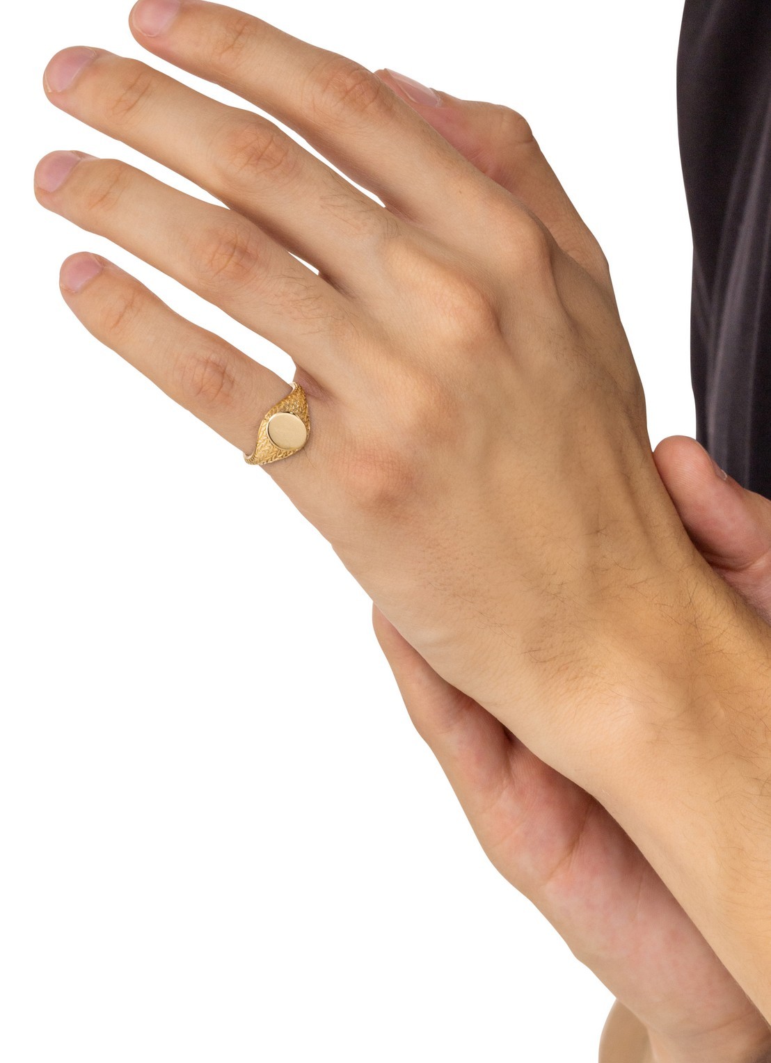 Buddha to Buddha Ellen Signet ring van 14 karaat geelgoud - detail 4 goud