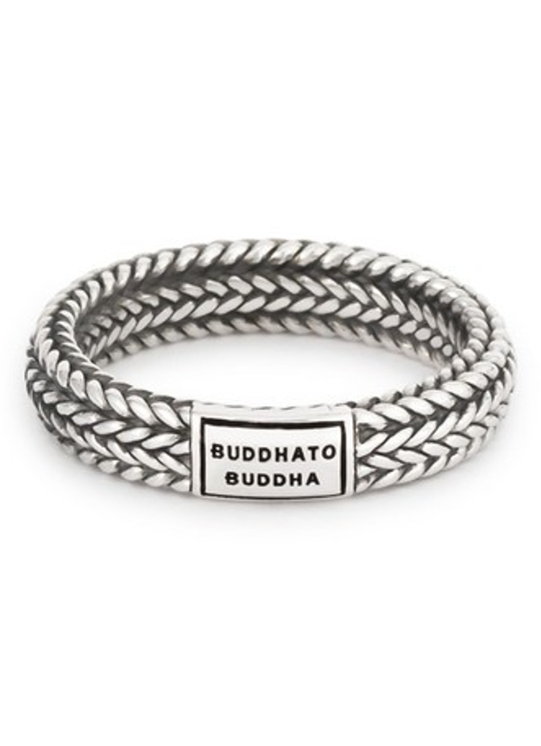 Buddha to Buddha Ellen Small ring van zilver - voorkant 3 zilver