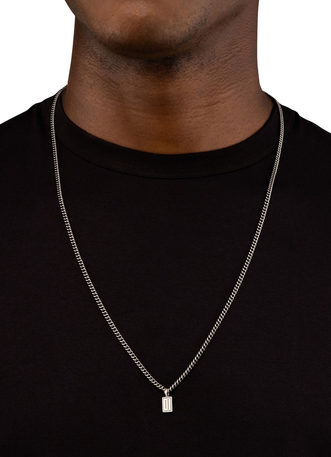 Buddha to Buddha Essential XS ketting van zilver - detail 3 zilver