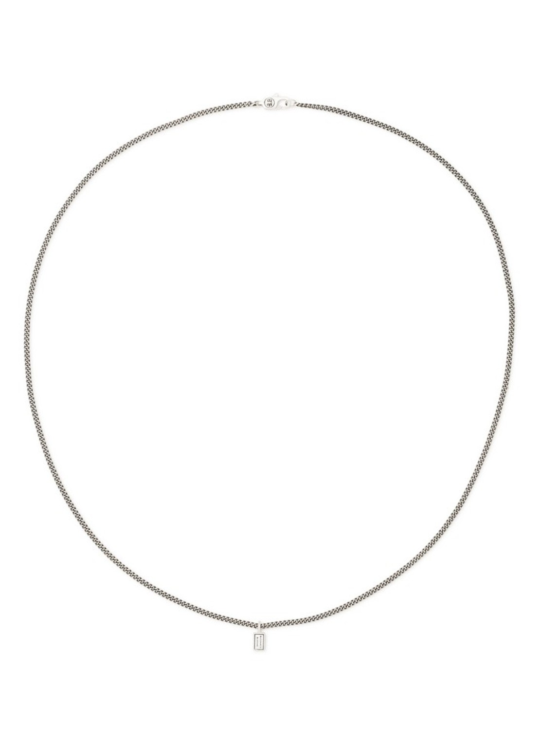Buddha to Buddha Essential XS ketting van zilver - voorkant zilver