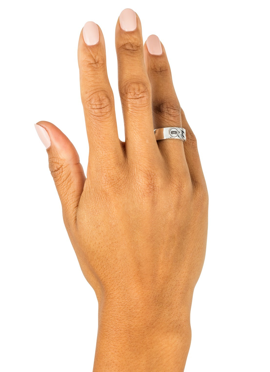 Buddha to Buddha Esther Dual ring van zilver - detail 3 zilver