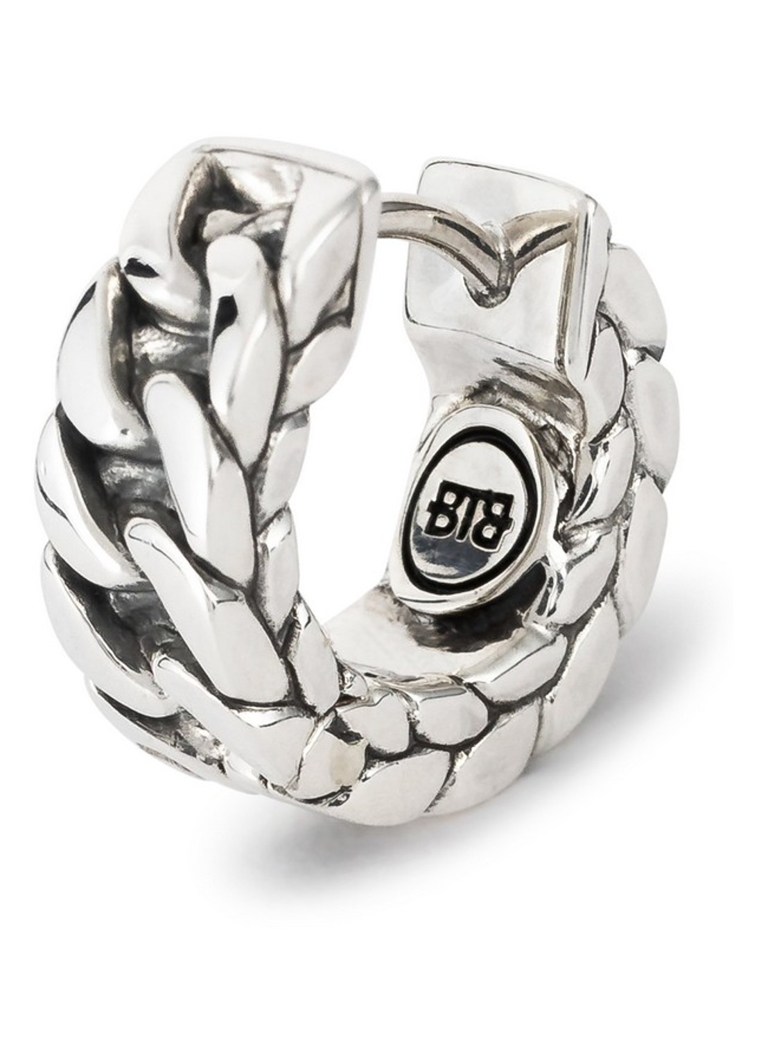 Buddha to Buddha Esther Small oorringen van zilver - detail 3 zilver